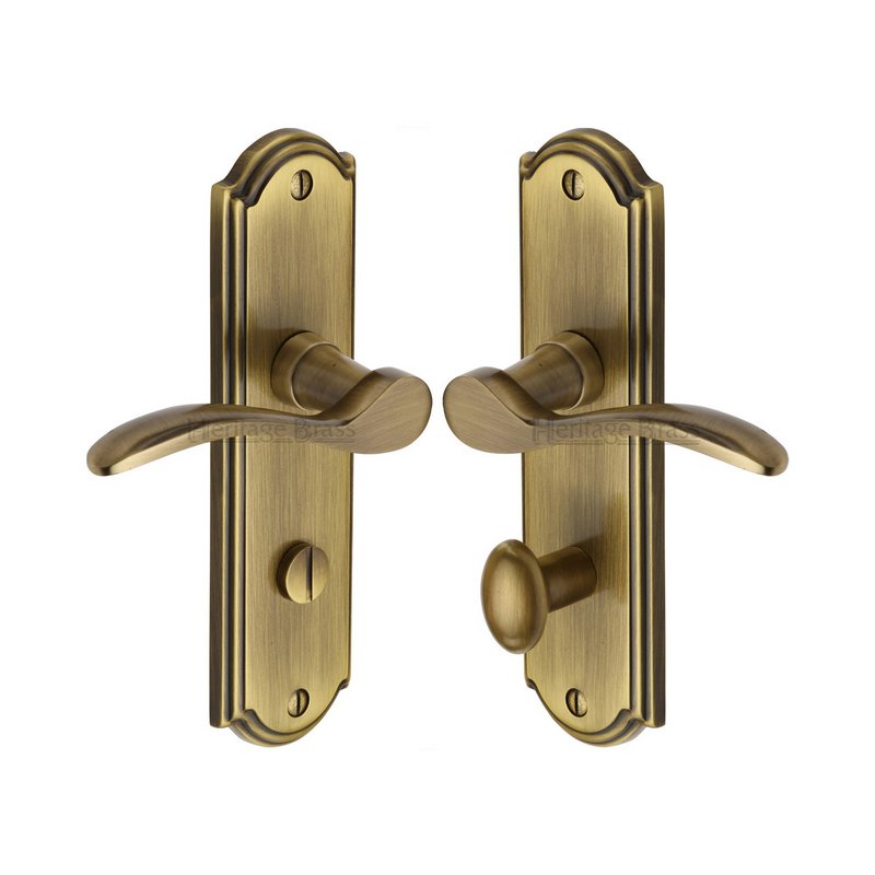 Howard Door Handle on Plate - HOW1330-AT