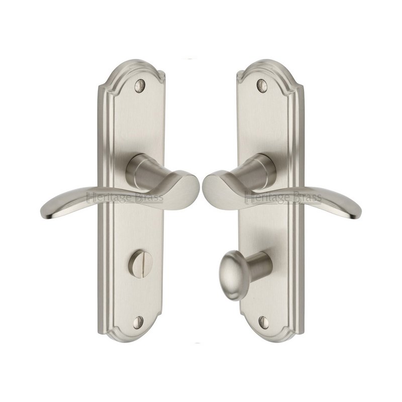 Howard Door Handle on Plate - HOW1330-SN