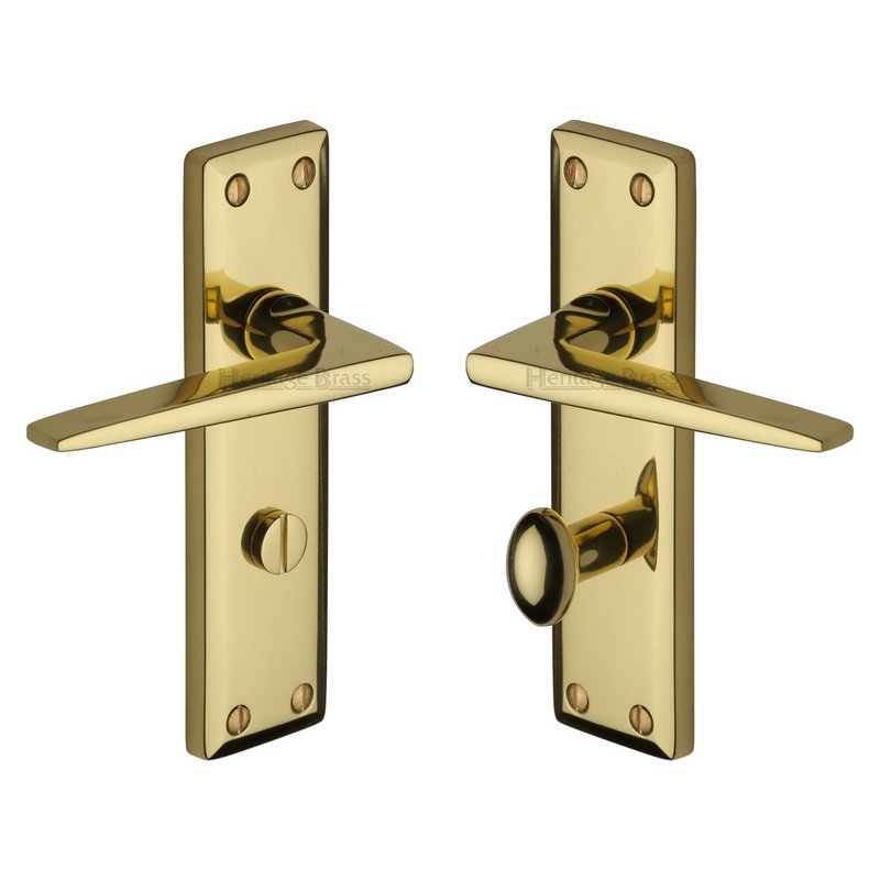 Kendal Door Handle on Plate - KEN6830-PB