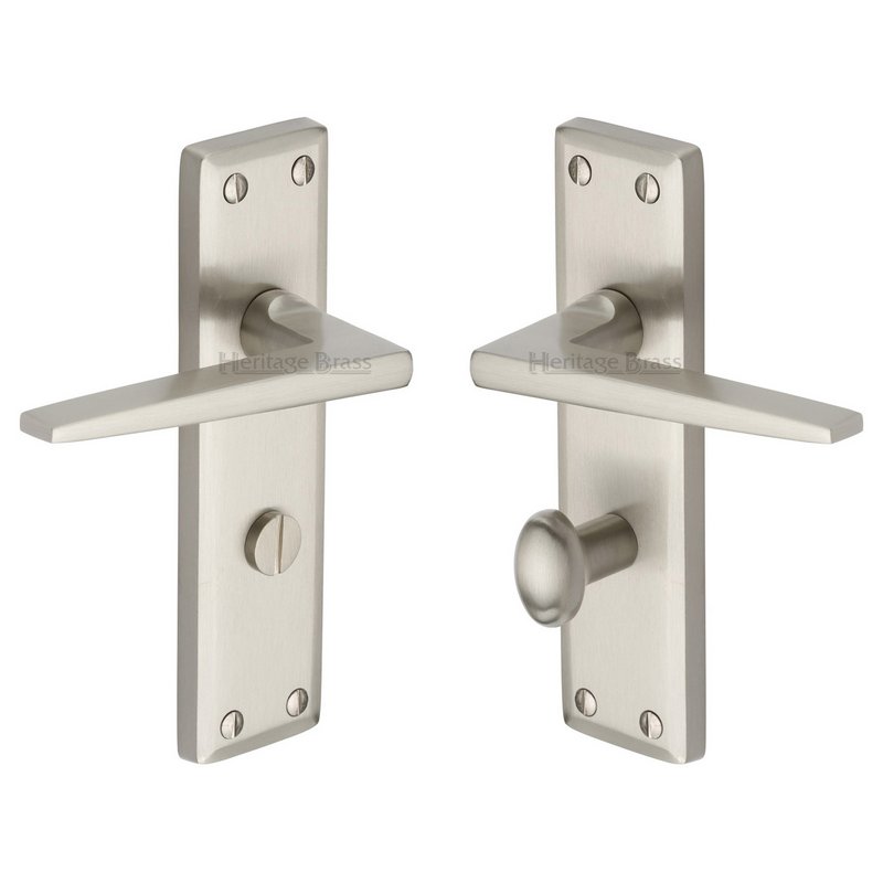 Kendal Door Handle on Plate - KEN6830-SN