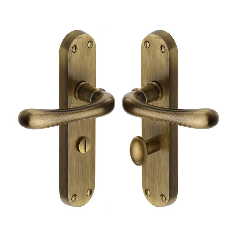 Luna Door Handle on Plate - LUN5330-AT