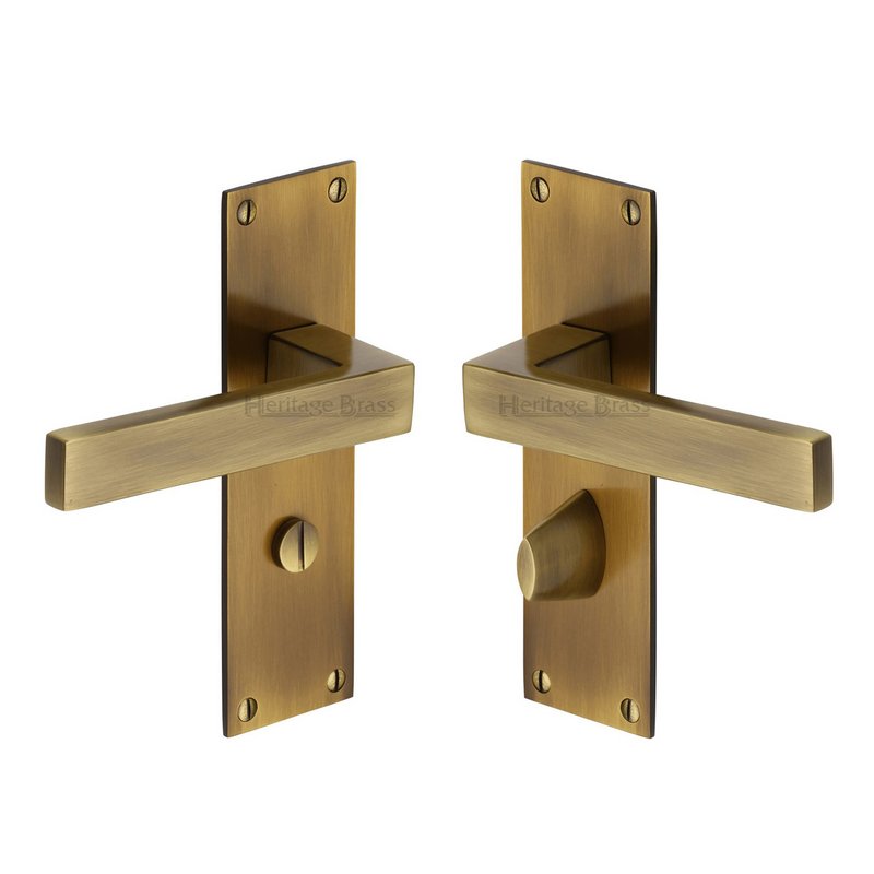 Metro Door Handle on Plate - MET4930-AT