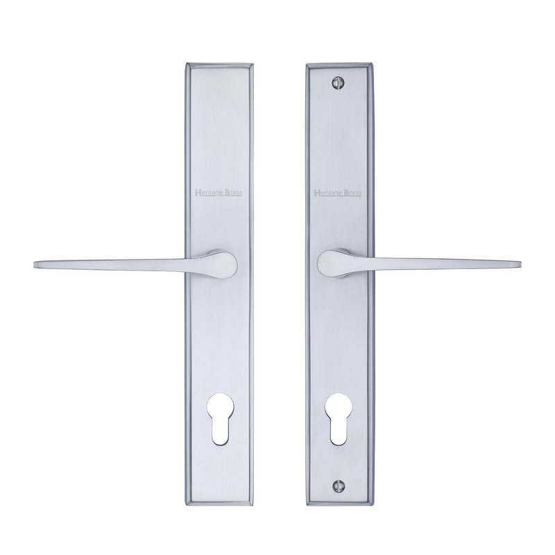 Gio LH Door Handle on Plate - MP4189.LH-SC