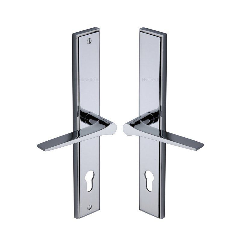 Gio RH Door Handle on Plate - MP4189.RH-PC