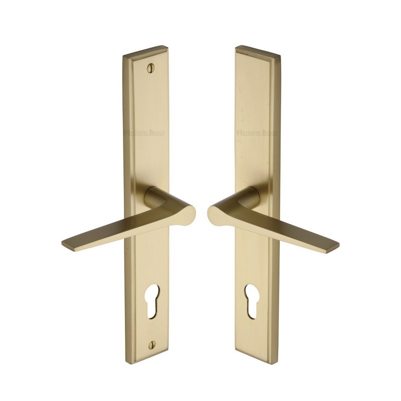 Gio RH Door Handle on Plate - MP4189.RH-SB