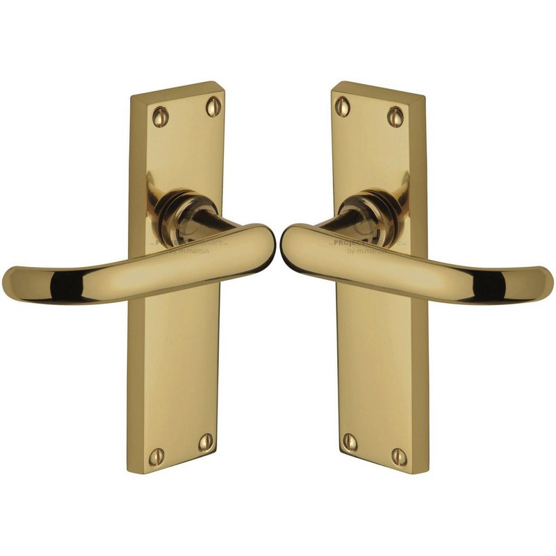 Avon Door Handle on Plate - PR905-PB