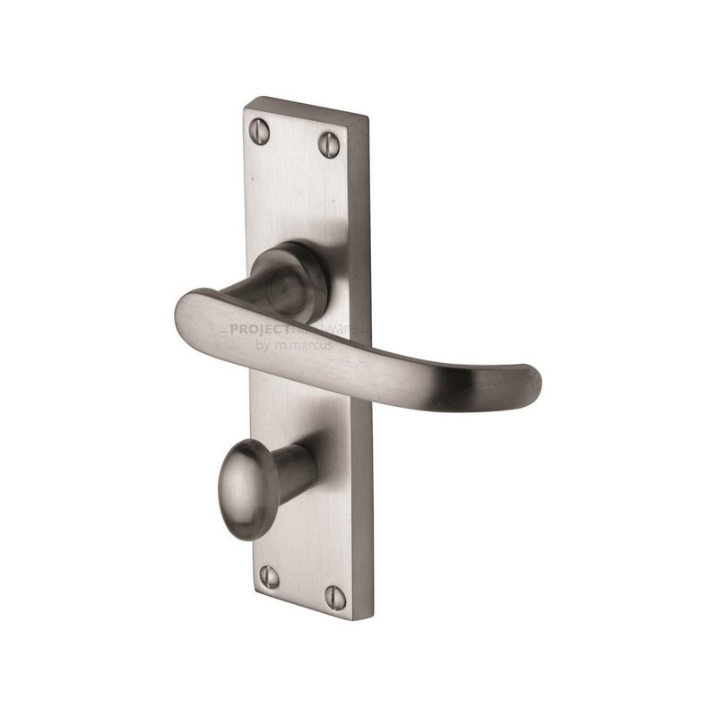 Avon Door Handle on Plate - PR920-SC