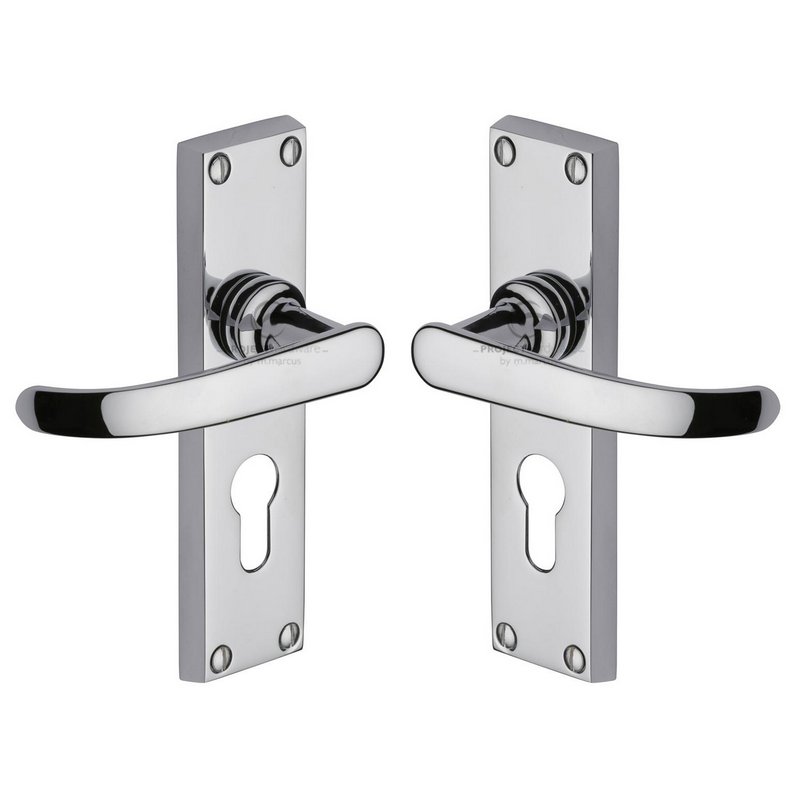 Avon Door Handle on Plate - PR927-PC