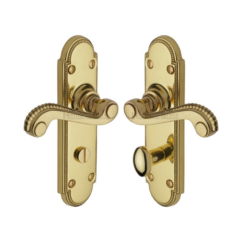 Adam Door Handle on Plate - R765-PB