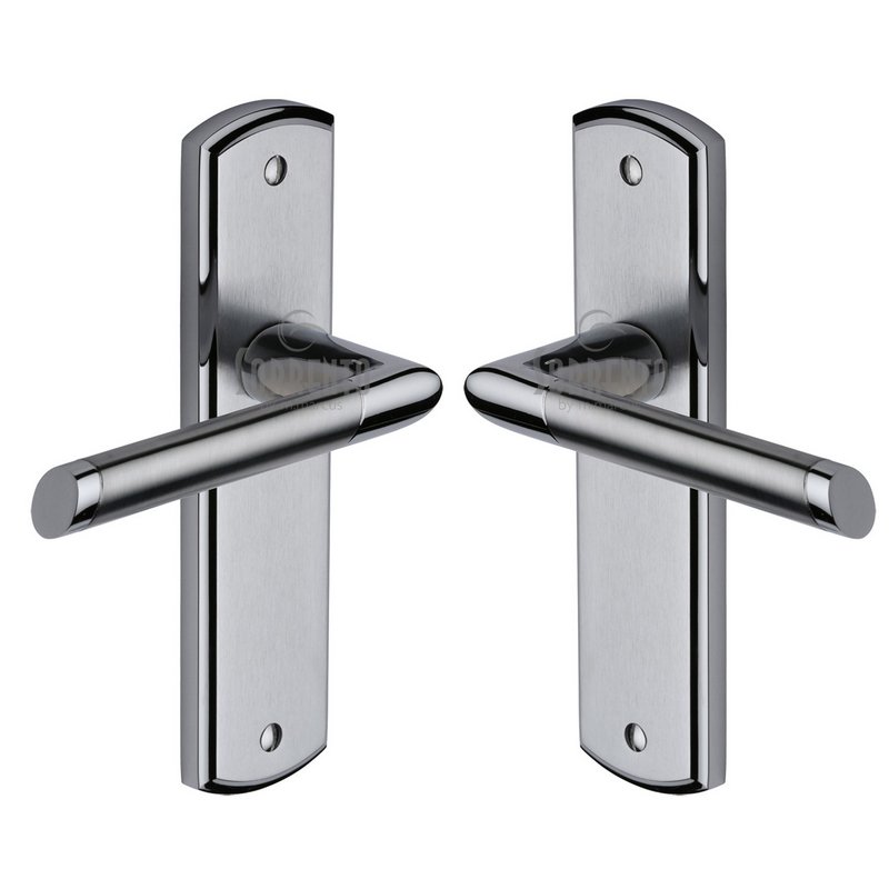 Mercury Door Handle on Plate - SC-3510-AP