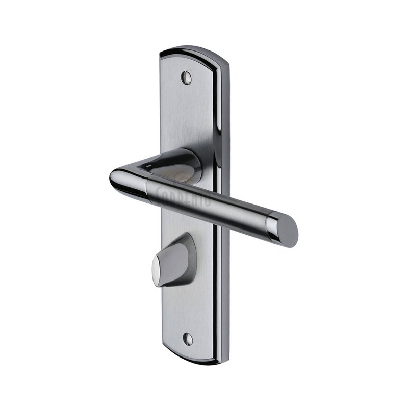 Mercury Door Handle on Plate - SC-3530-AP