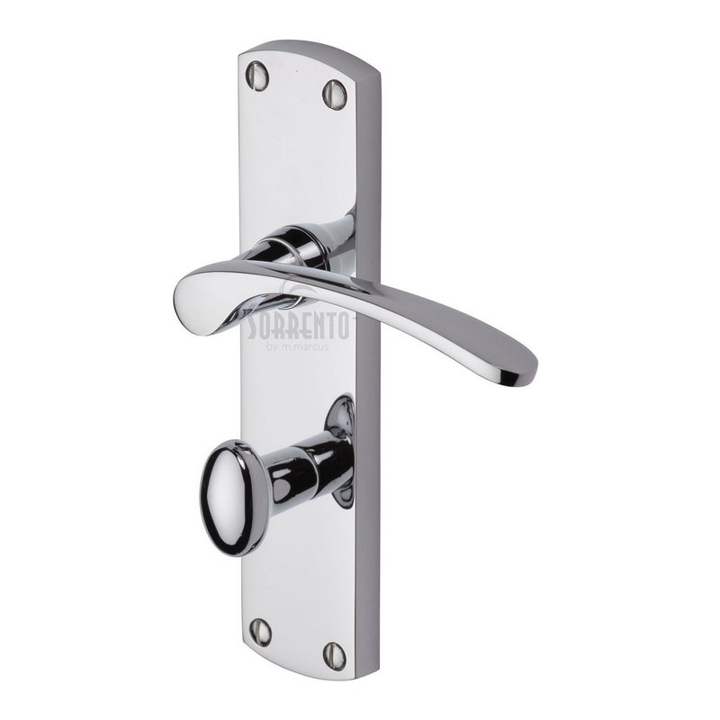 Sorrento Luca Door Handle on Plate - SC-420-PC