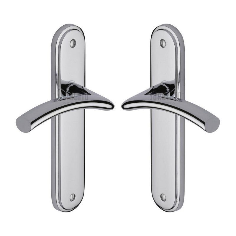 Tosca Door Handle on Plate - SC-4360-PC