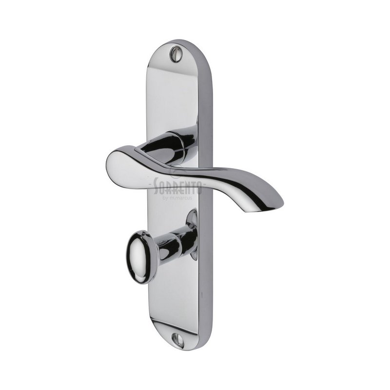 Aurora Door Handle on Plate - SC-7330-PC