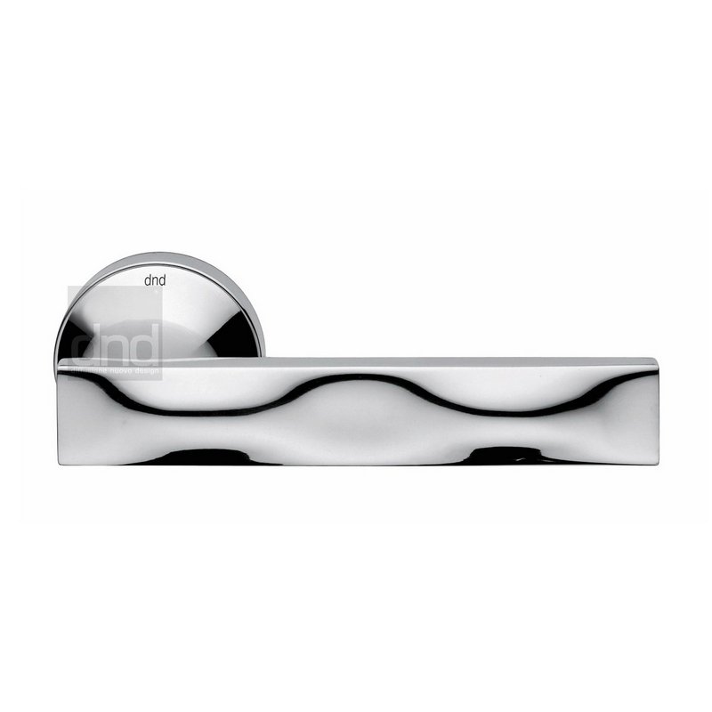 Sike Door Handle on Round Rose - SK14-PC