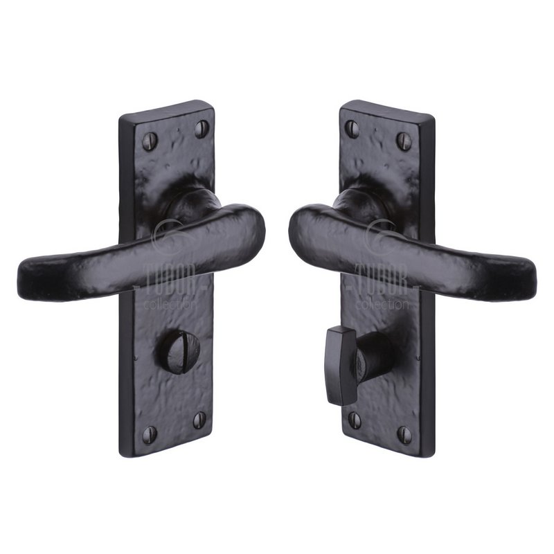 Tudor Windsor Door Handle on Plate - TC530