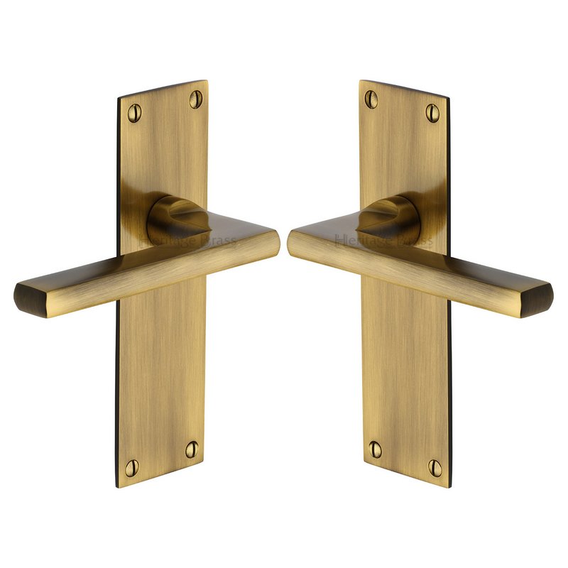 Trident Door Handle on Plate - TRI1310-AT