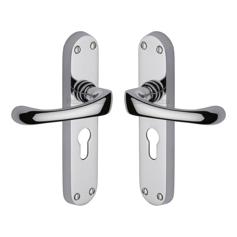 Gloucester Door Handle on Plate - V6066.48-PC