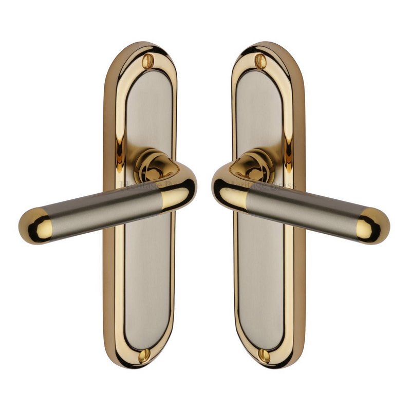 Vienna Door Handle on Plate - VIE3310-JP