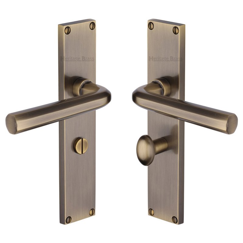 Octave Door Handle on 200mm Plate - VT5930-AT