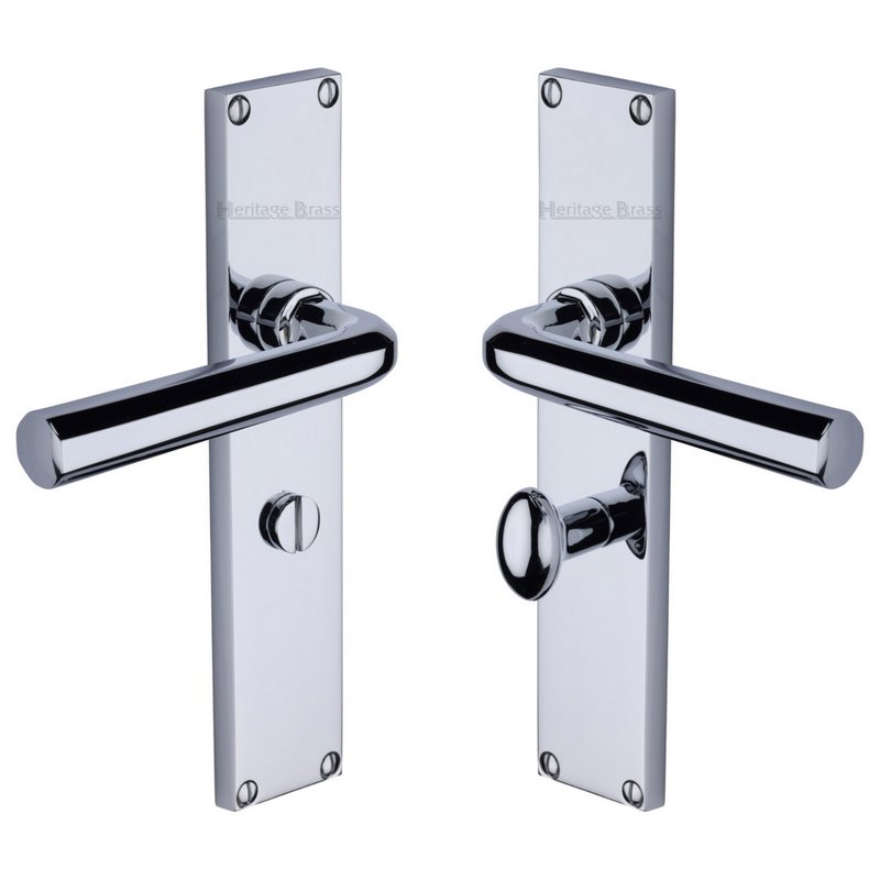 Octave Door Handle on 200mm Plate - VT5930-PC