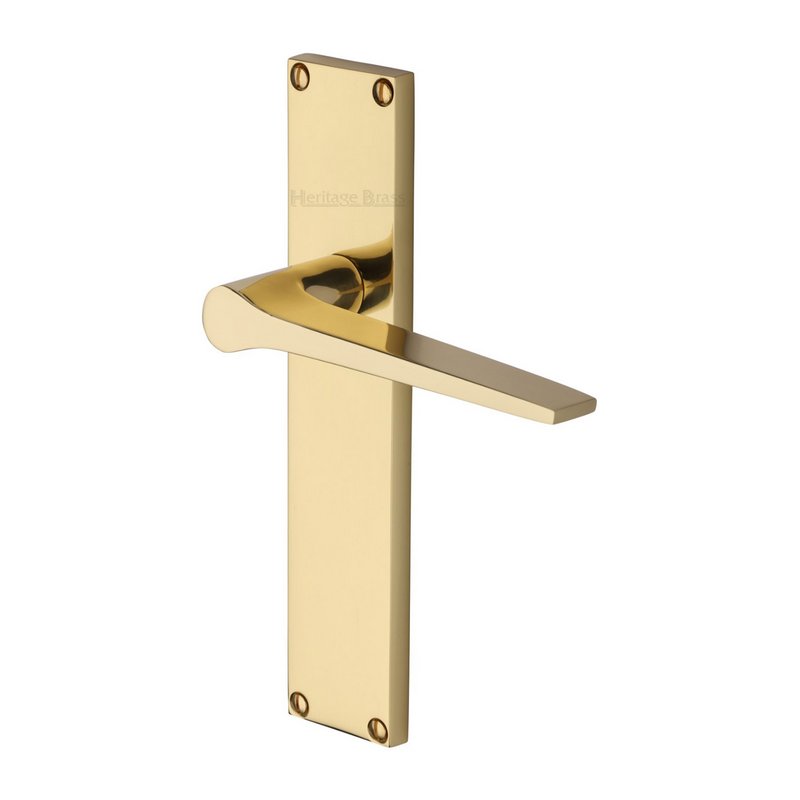 Gio Door Handle on 200mm Plate - VT8110-PB