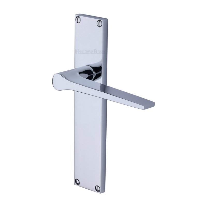 Gio Door Handle on 200mm Plate - VT8110-PC