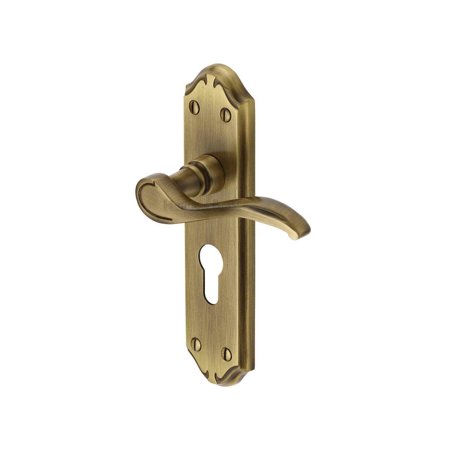 Verona Small Door Handle on Plate - MM625-AT