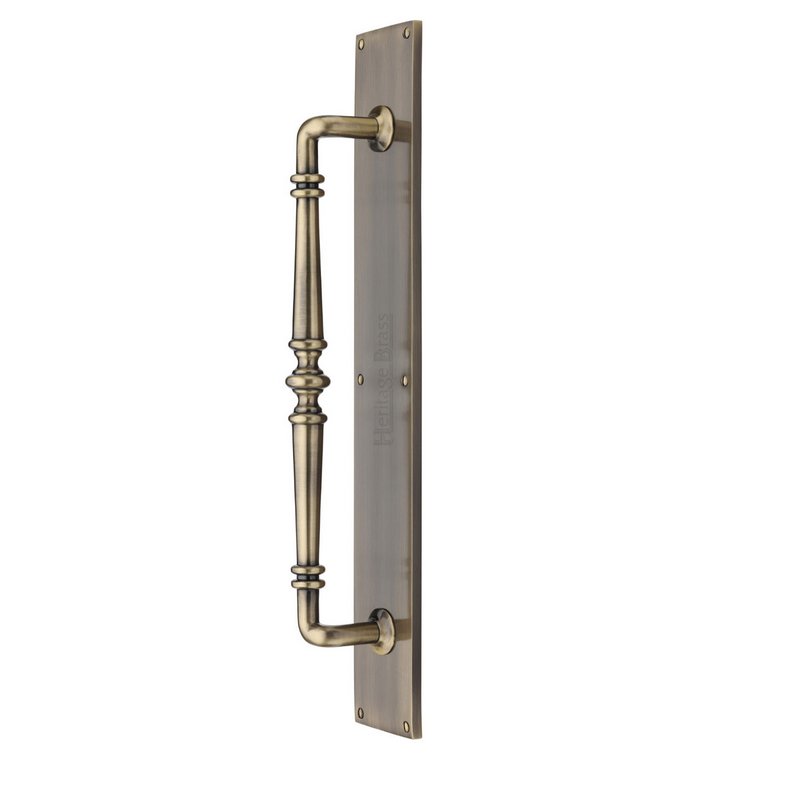 Avon Door Pull Handle on Plate - V1165-AT