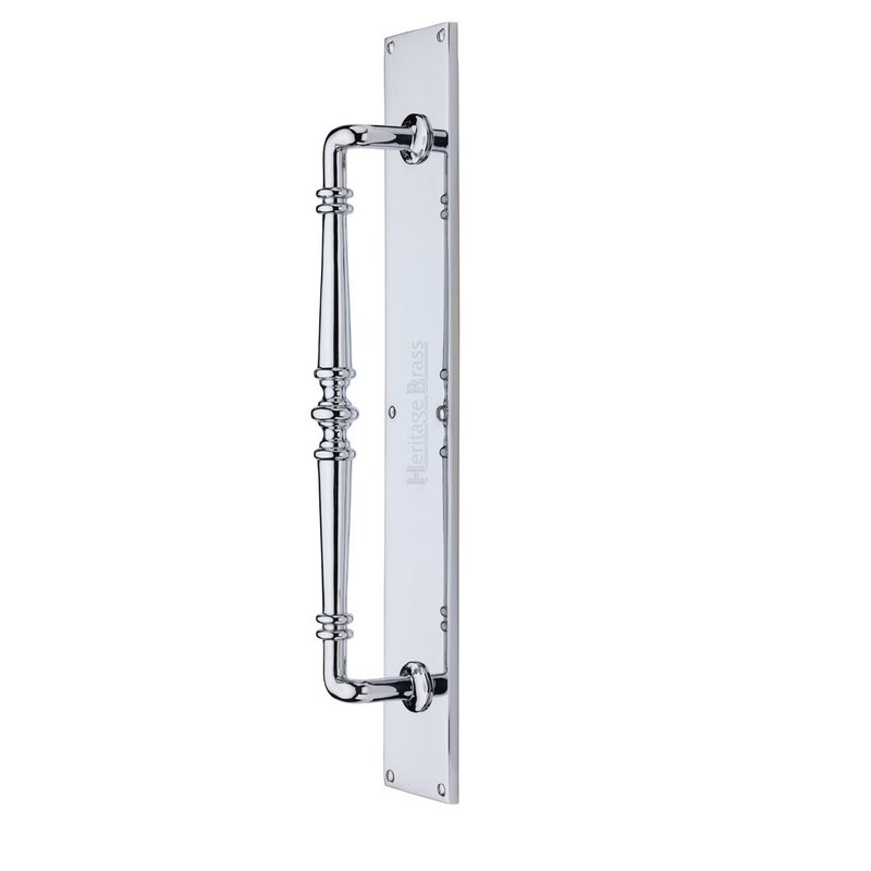 Avon Door Pull Handle on Plate - V1165-PC