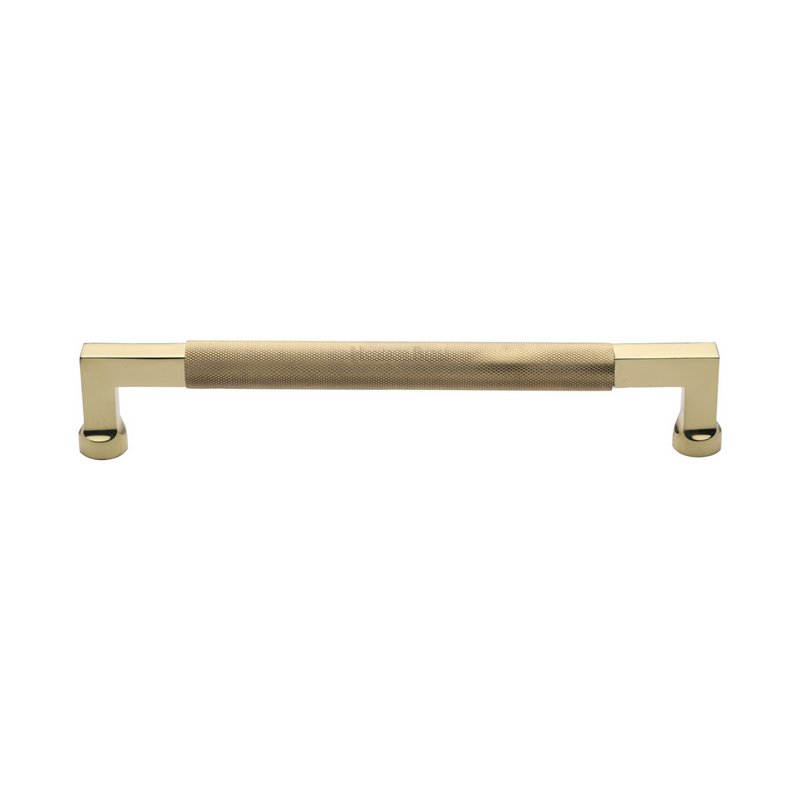 Bauhaus Knurled Door Pull Handle - V1315 330-PB