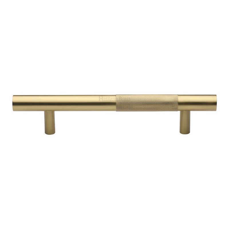 Knurled Bar Door Pull Handle - V1365 305-SB