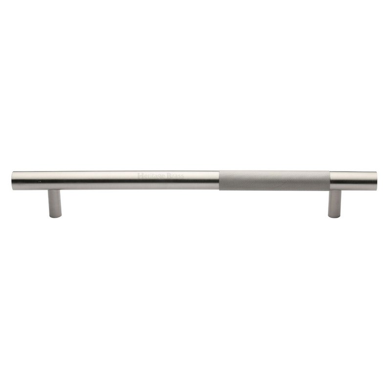 Knurled Bar Door Pull Handle - V1365 457-SN