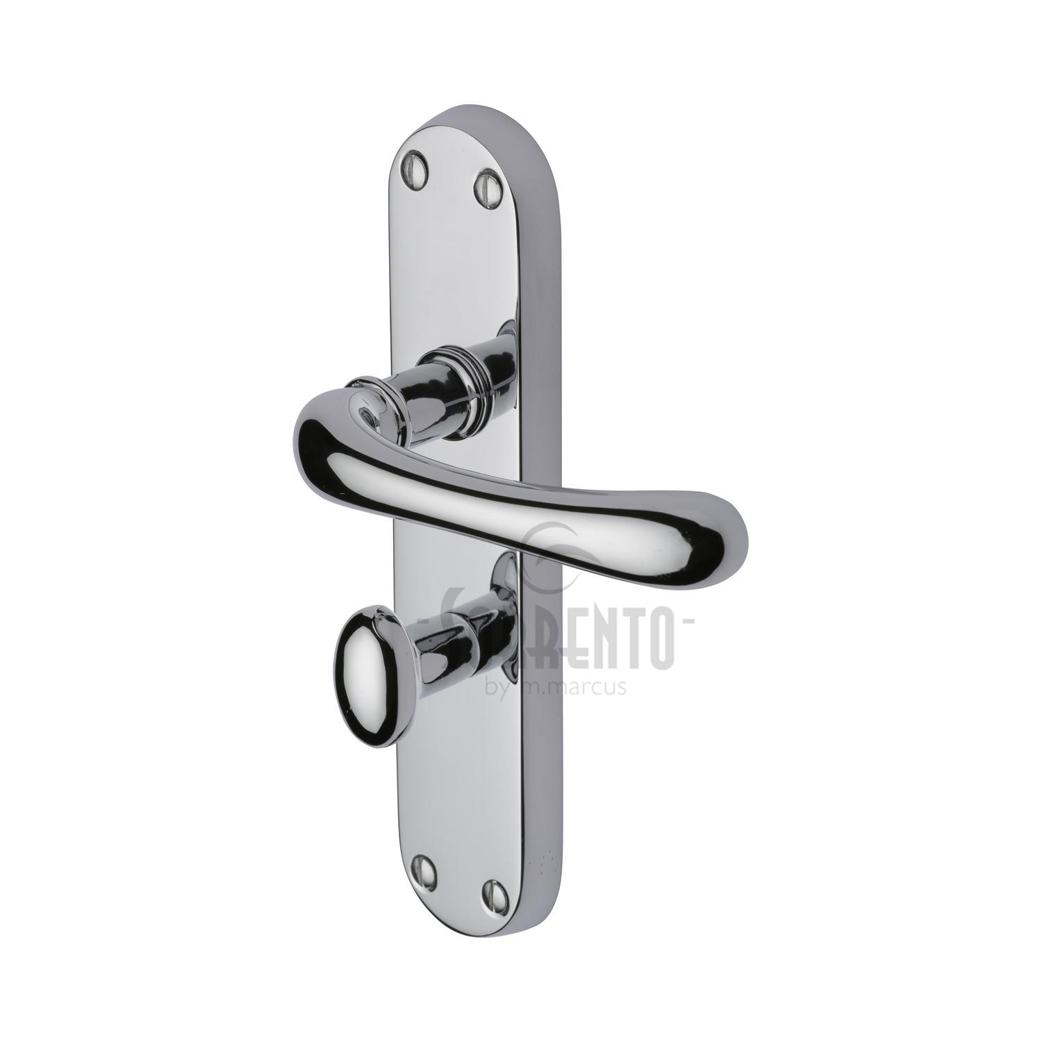 Donna Door Handle on Plate - SC-6330-PC