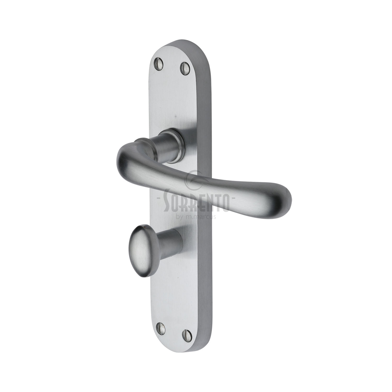 Donna Door Handle on Plate - SC-6330-SC
