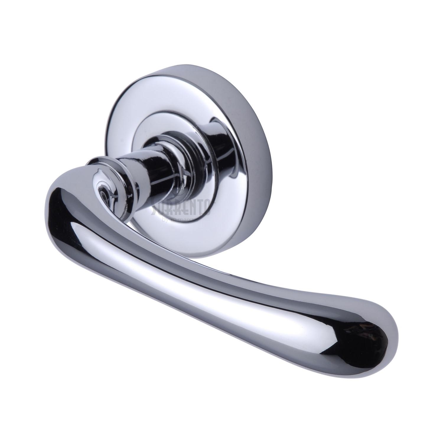 Donna Door Handle on Round Rose - SC-6352-PC