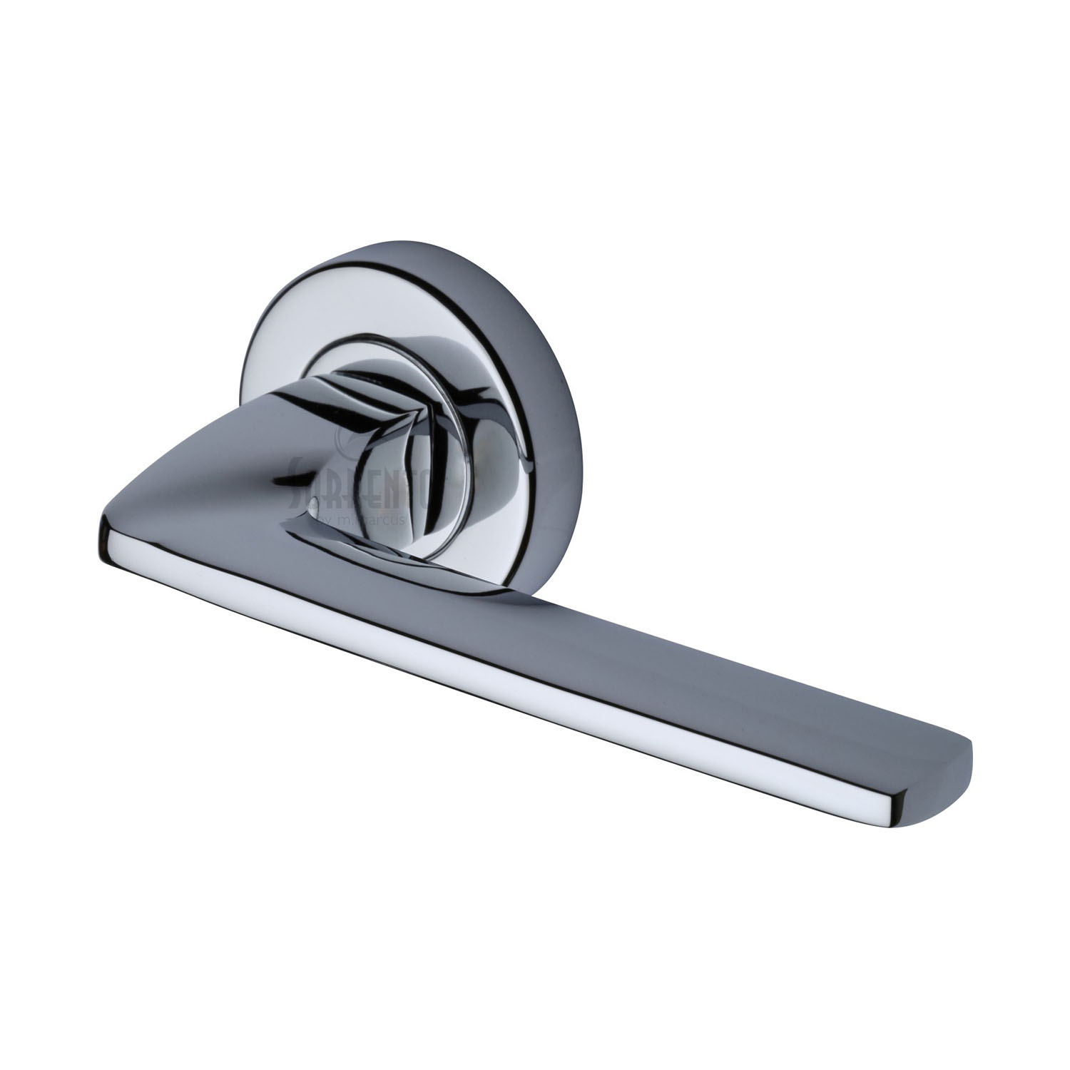 Diffuse Door Handle on Round Rose - SC-7400-PC