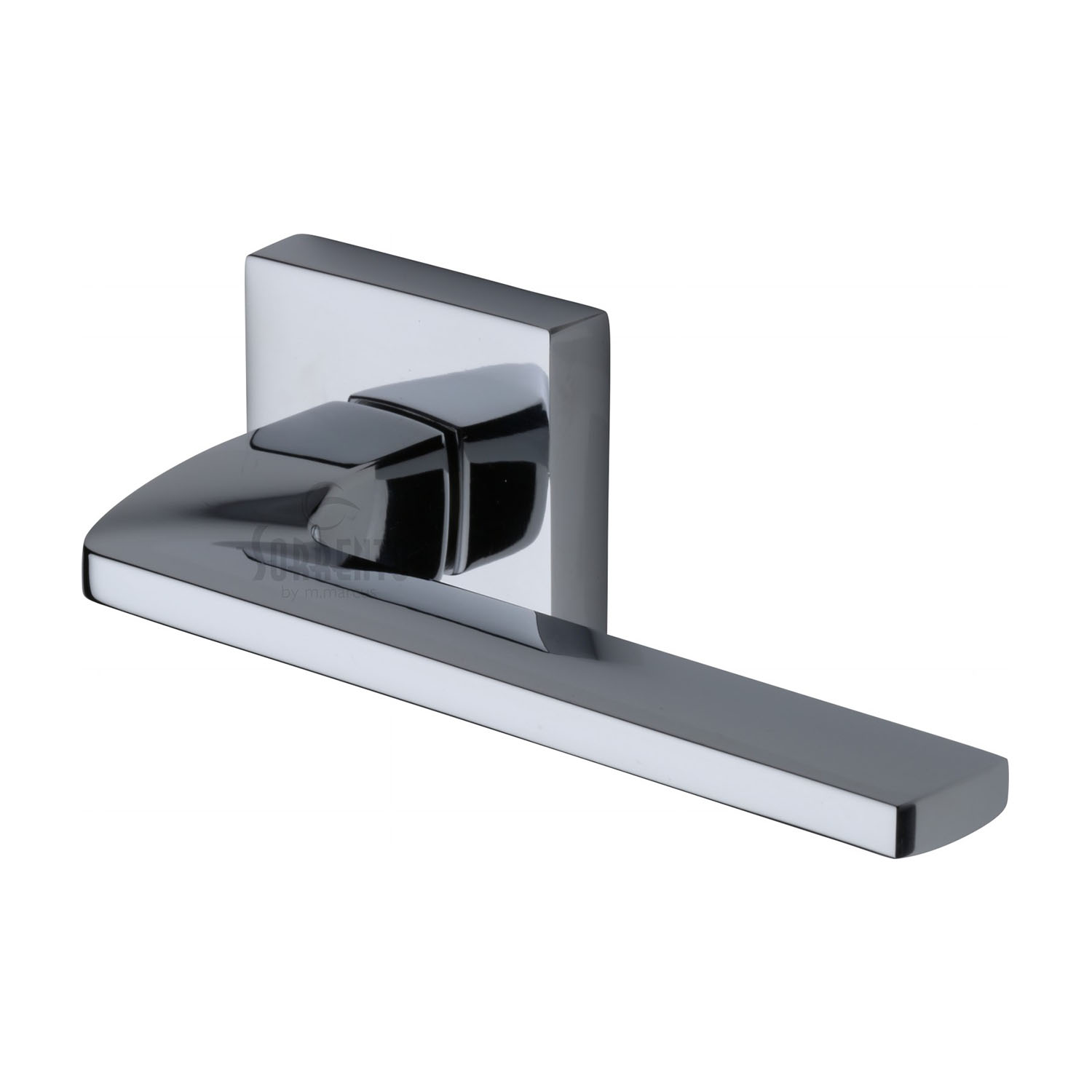 Indigo Door Handle on Square Rose - SC-CSQ5062-PC