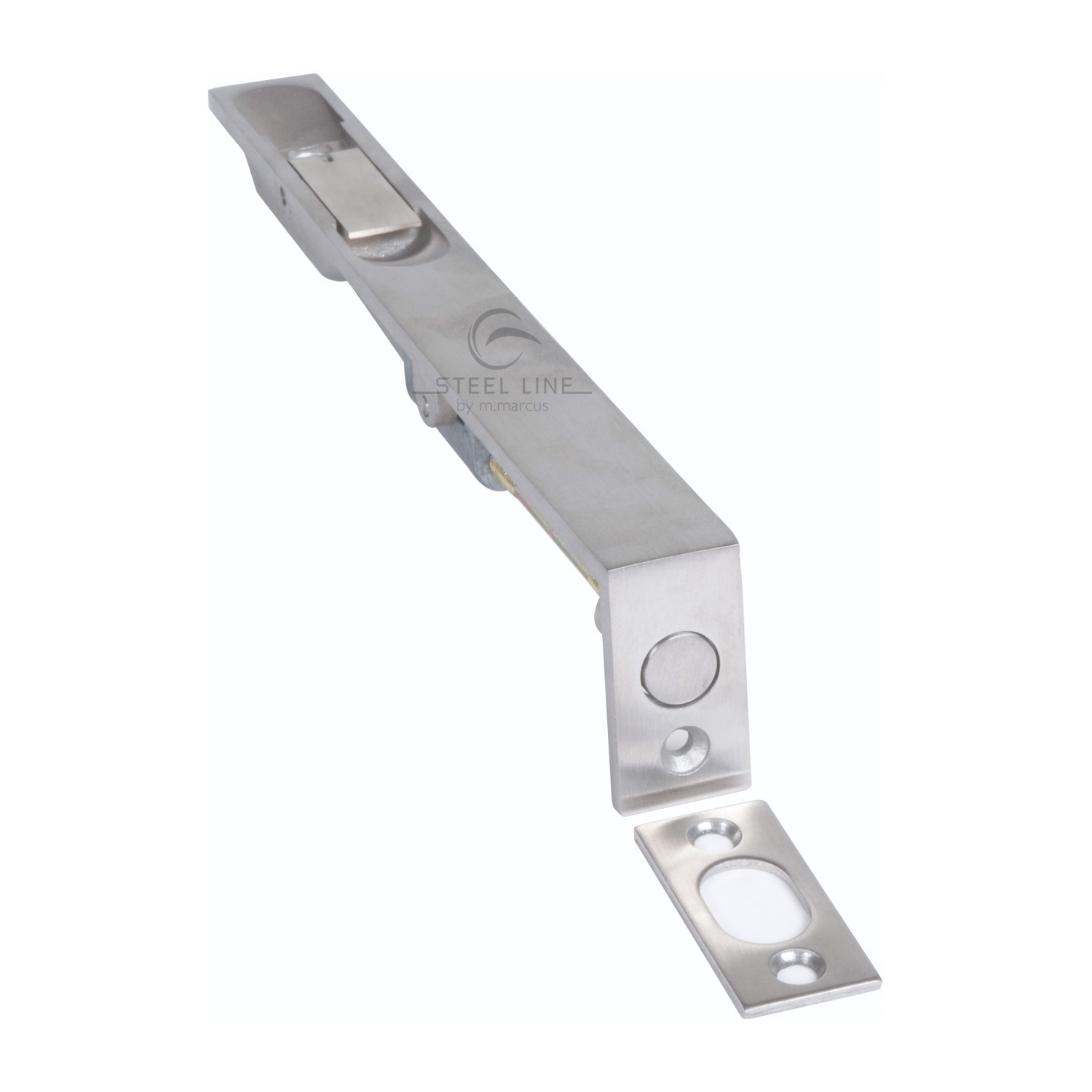 Steel Line Door Bolt Flush Fitting - SS-FBOLT001-S