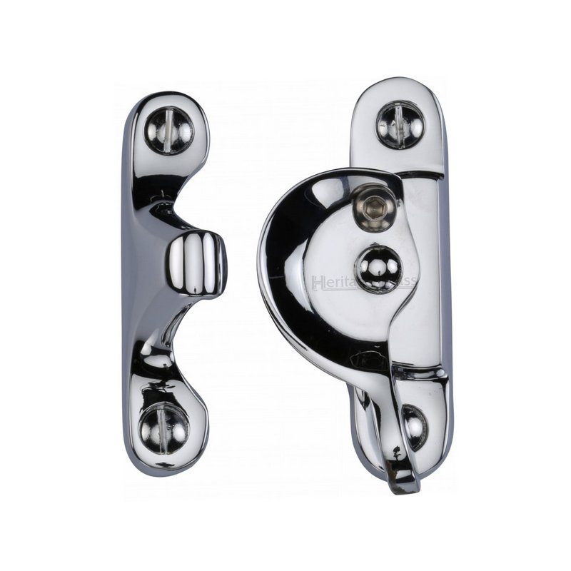Fitch Pattern Sash Fastener Lockable - V2060L-PC