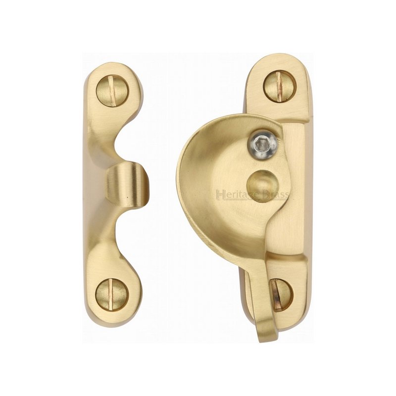 Fitch Pattern Sash Fastener Lockable - V2060L-SB