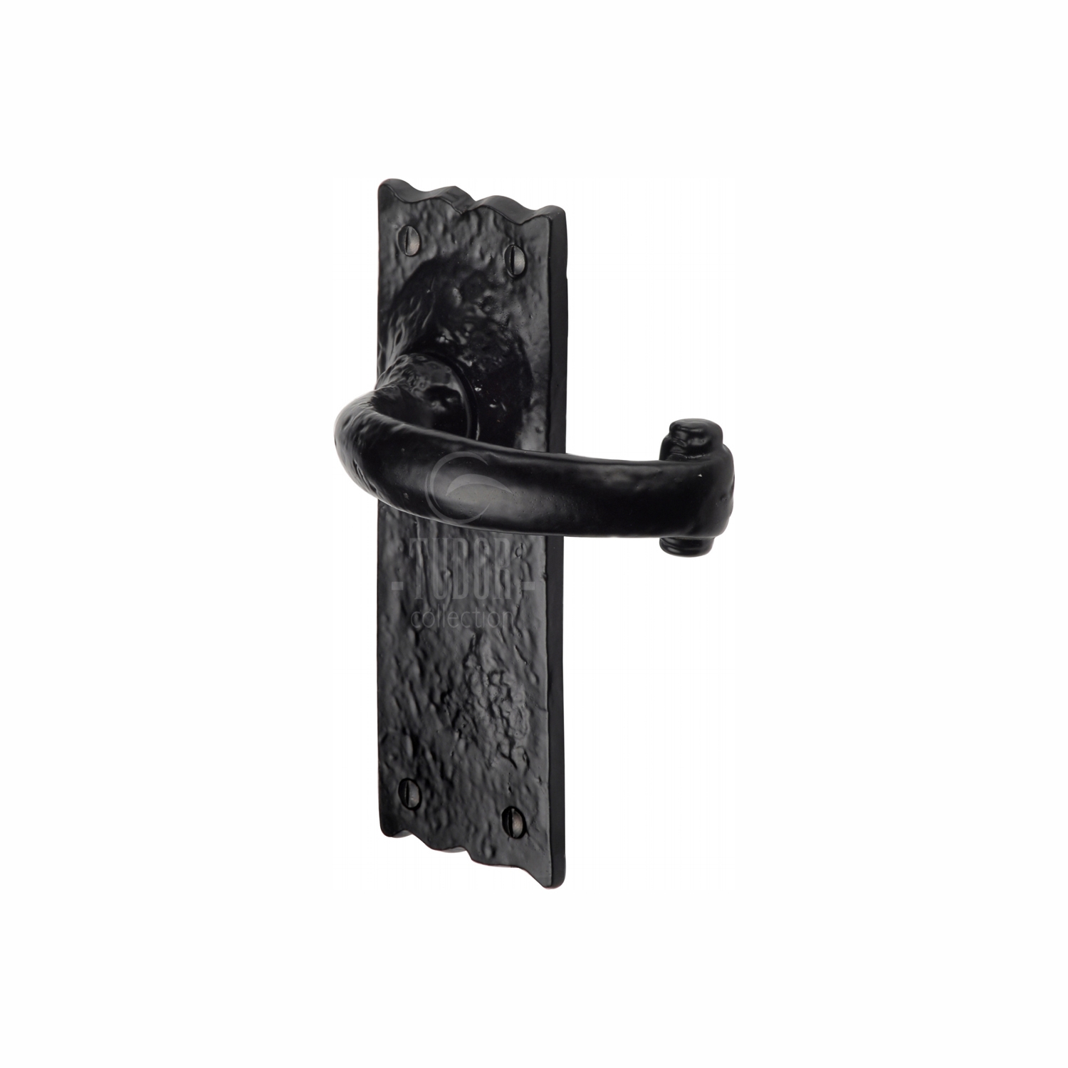 Tudor Colonial Door Handle on Plate - TC315