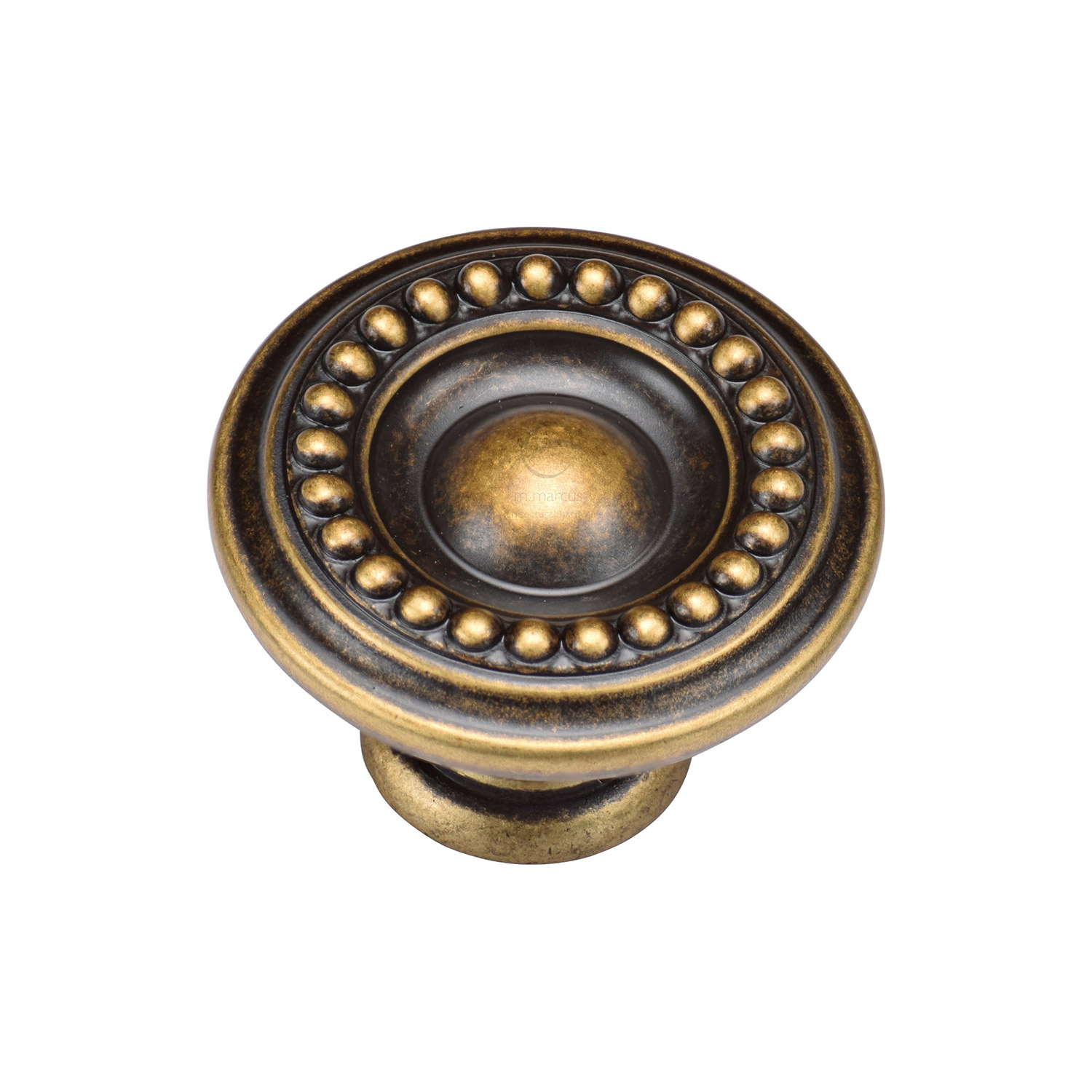 Beaded Round Knob - TK4404-035-DBS