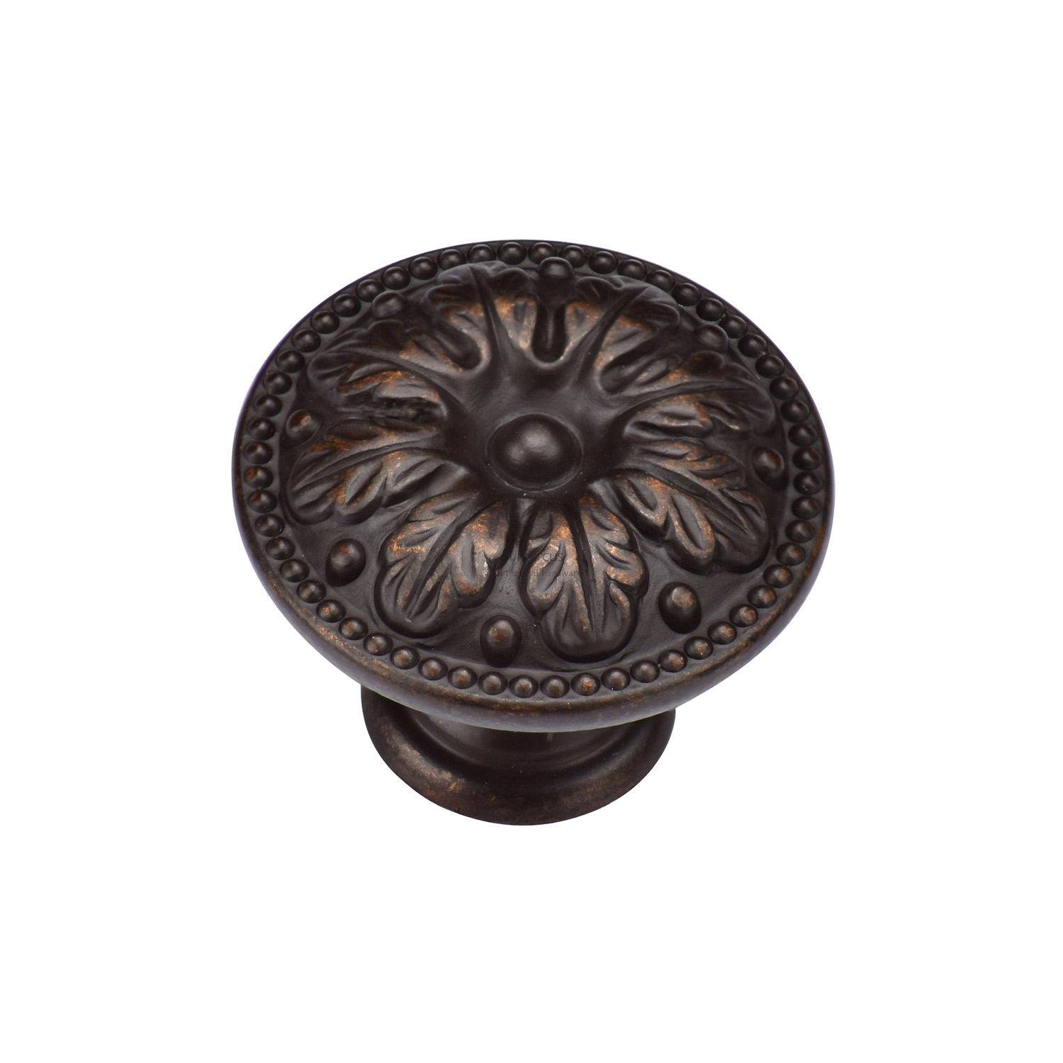 Floral Round Knob - TK4479-030-LBN