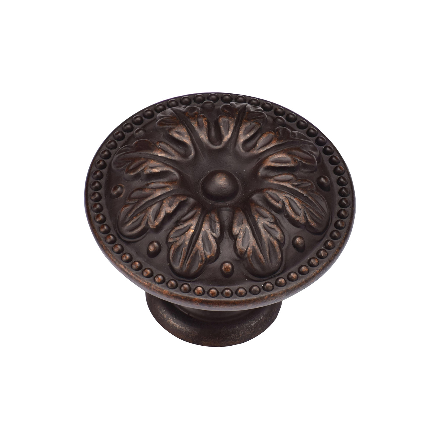 Floral Round Knob - TK4479-035-LBN