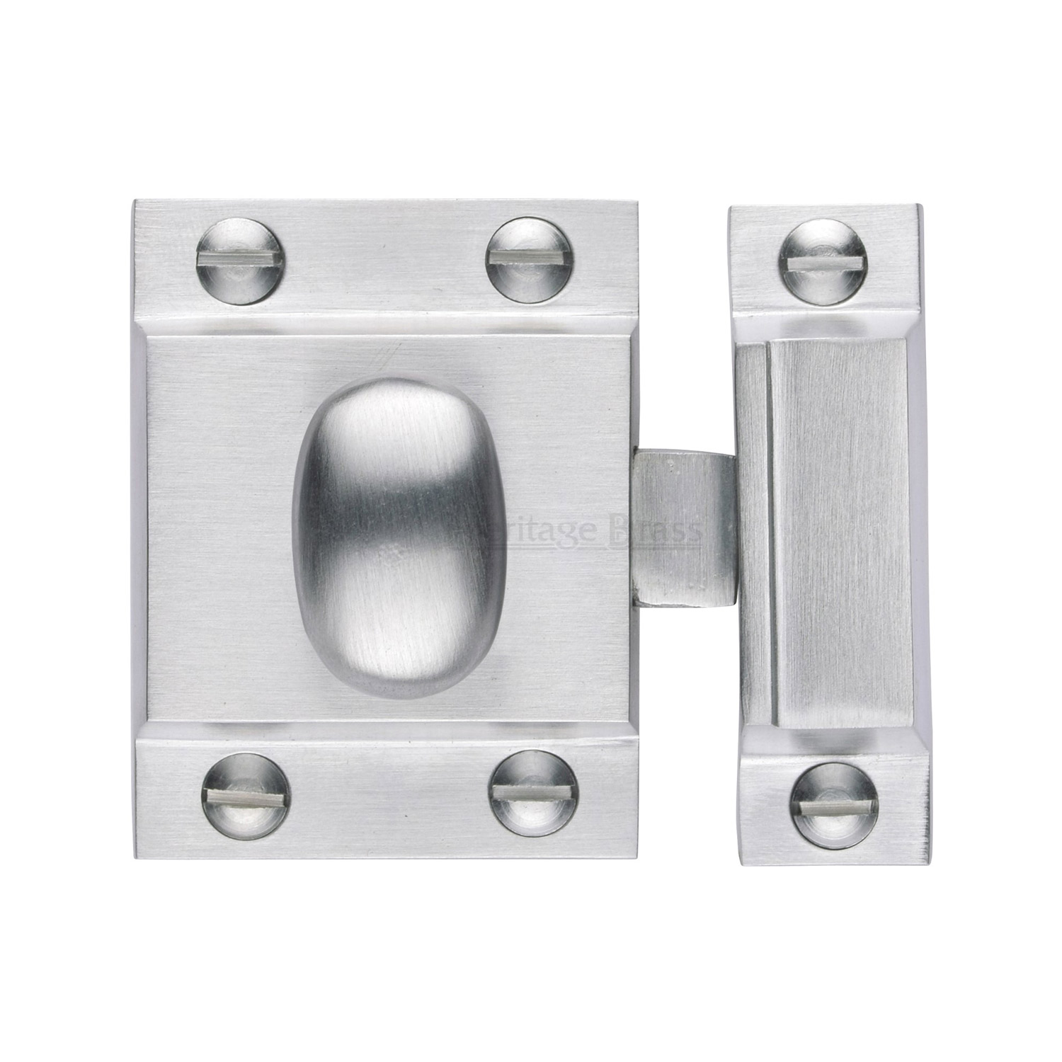 Oval Turn Cupboard Latch - V1112-SC