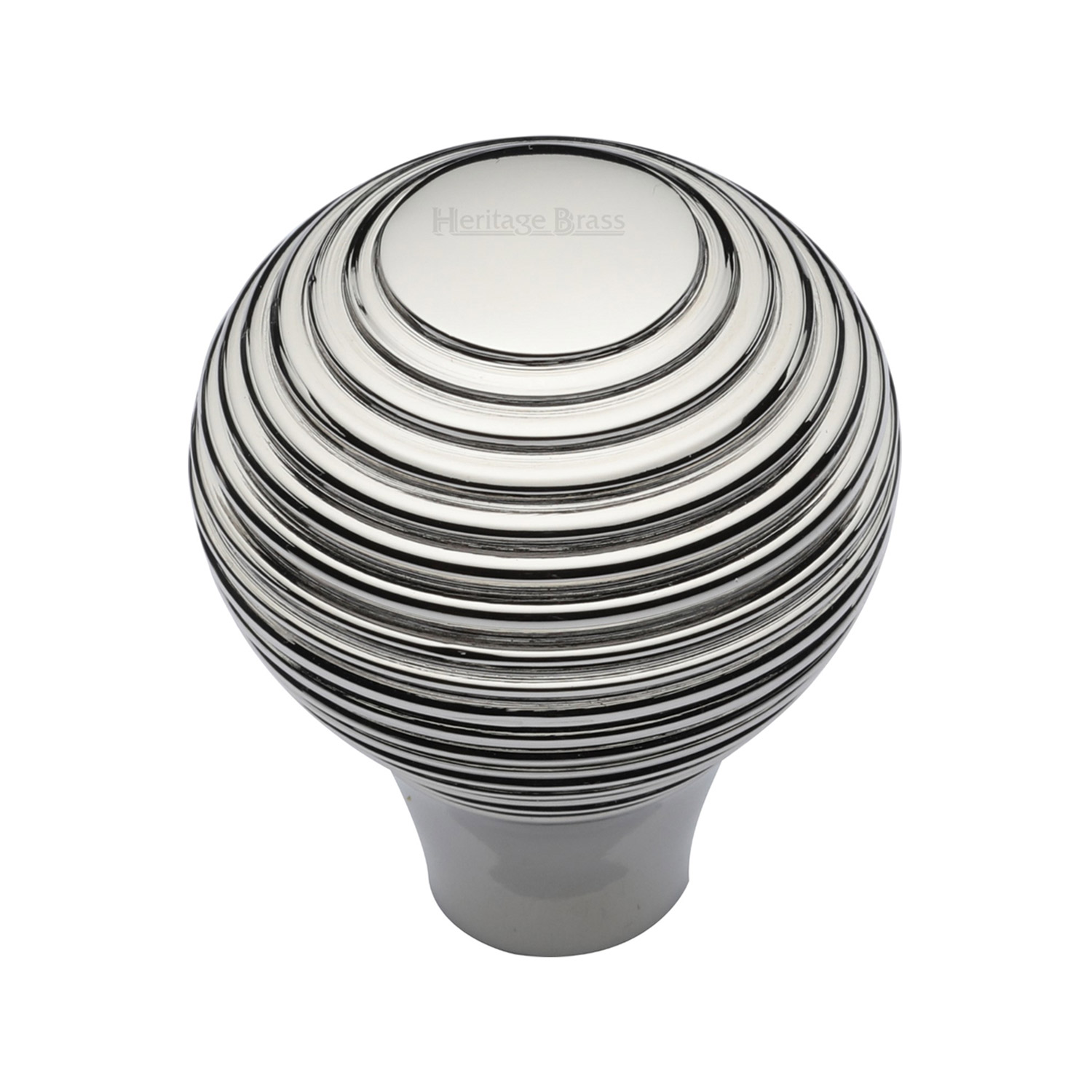 Reeded Cabinet Knob - V974 38-PNF