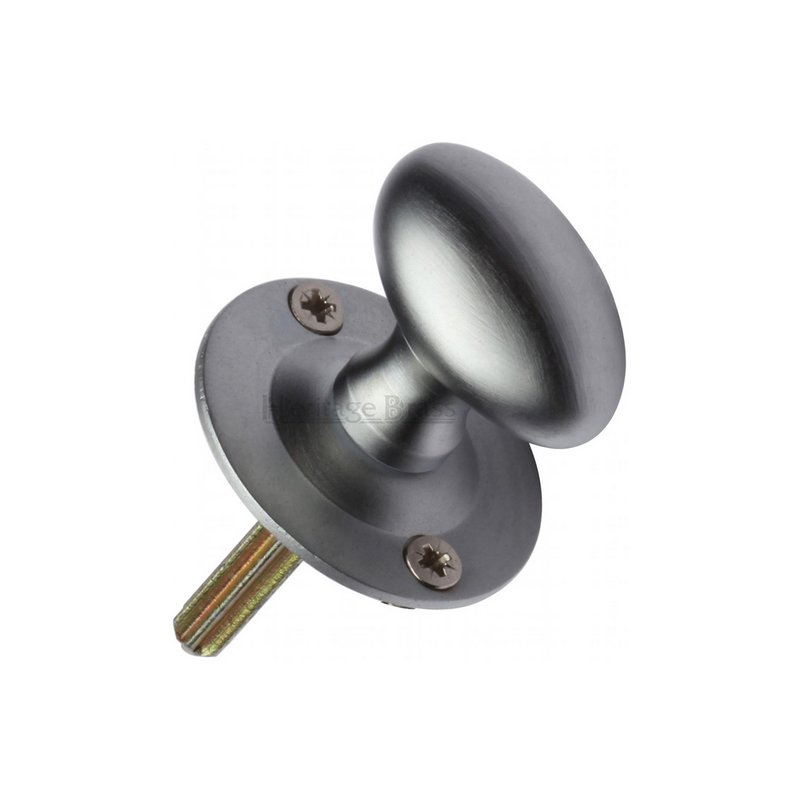 Thumbturn w/o Bolt for Bathroom or Bedroom Doors - BT5-SC