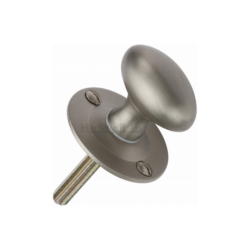 Thumbturn w/o Bolt for Bathroom or Bedroom Doors - BT5-SN