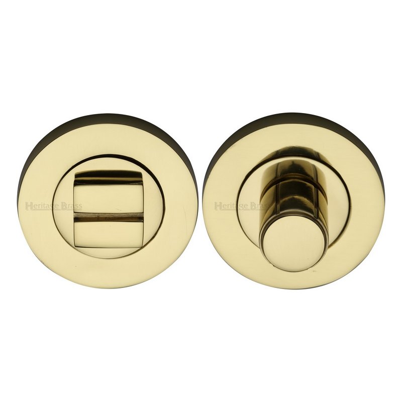 Round Bathroom Turn & Release - RS2030 - RS2030-PB